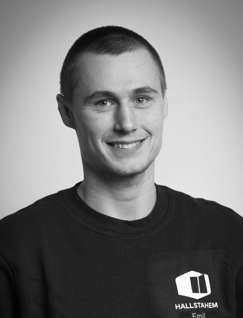 Porträtt på Emil Stor