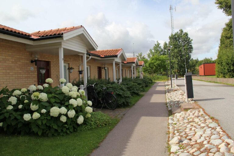 Gula radhus i området Knektbacken