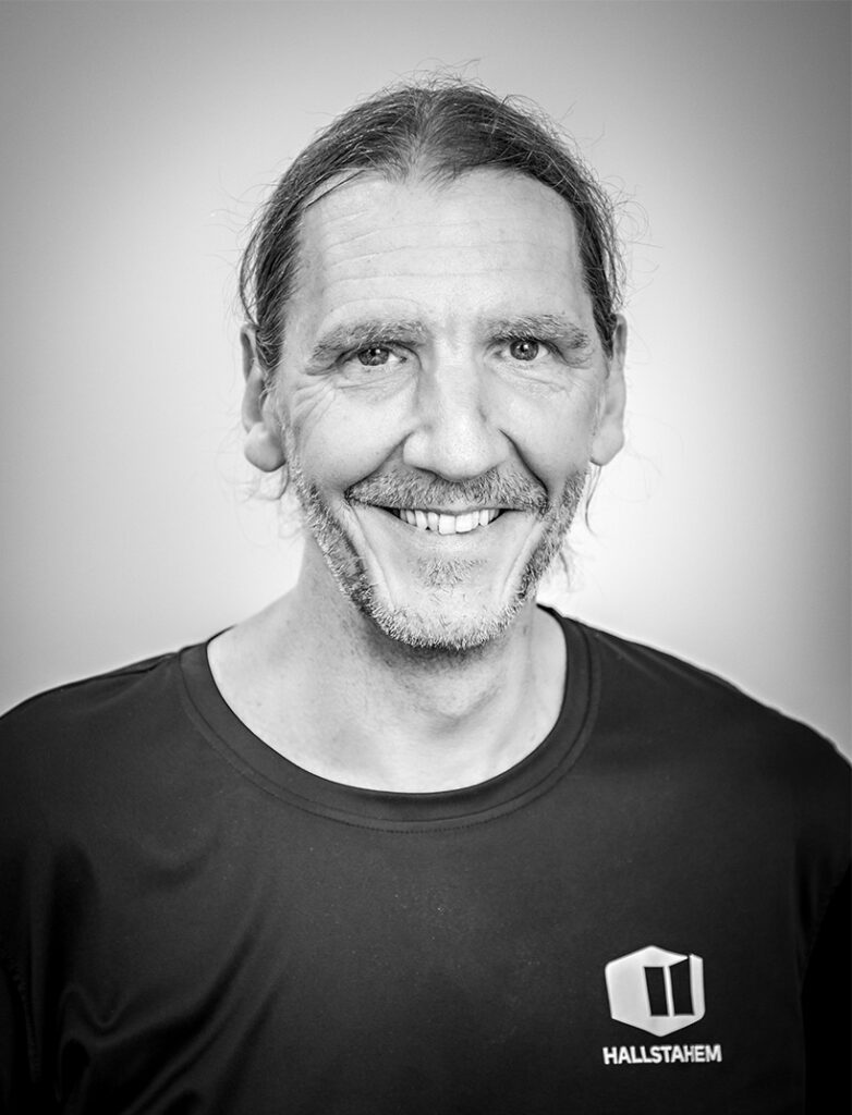 Porträtt på Jim Tuvered