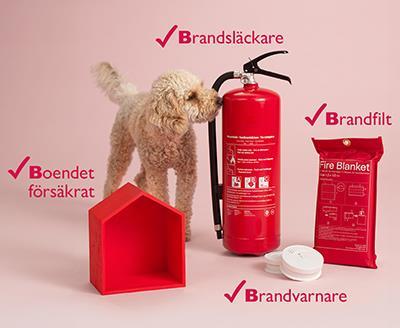 Brandskydds produkter hund