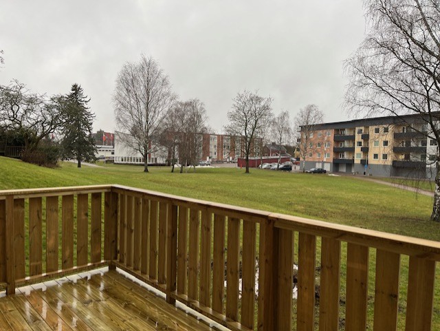 Utsikt från balkong